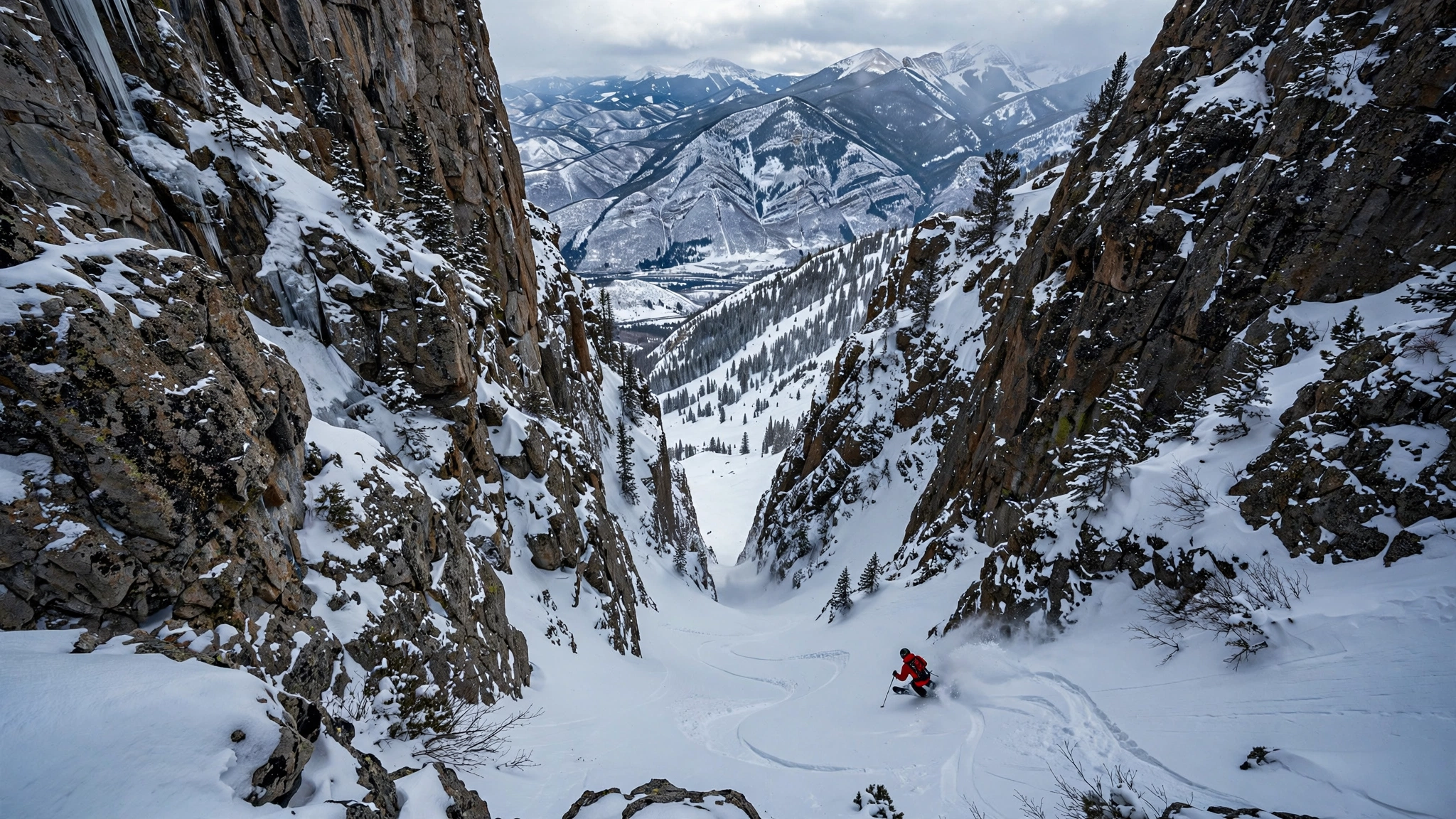 Alta and Snowbird Tight Chutes: Line Choice and Speed Control Locals Trust