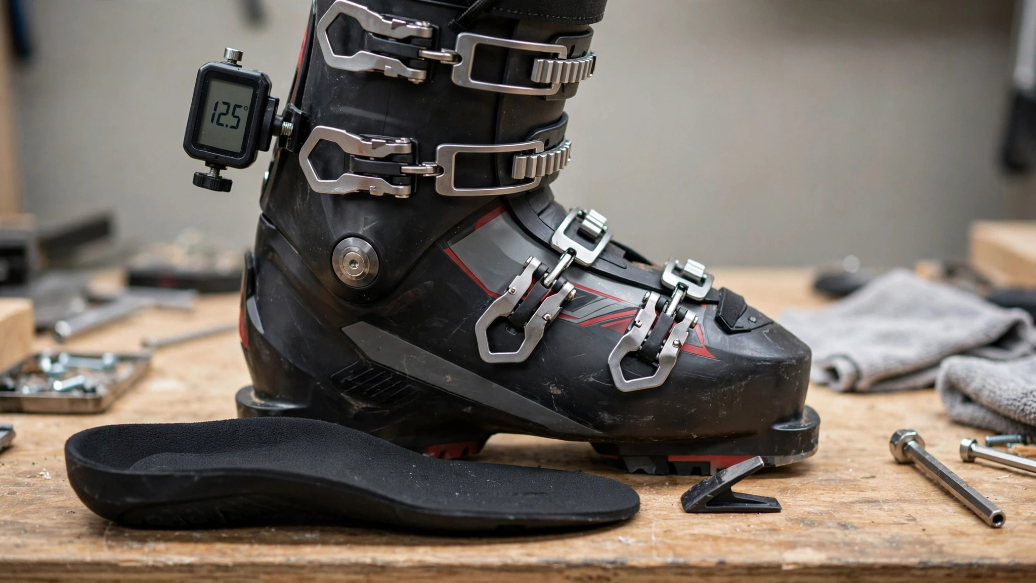 Forward Lean, Ramp Angle, and Delta: The 3 Alignment Numbers That Control Your Balance on Skis